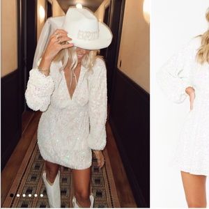 NWT Show Me Your MuMu Kidman Mini dress LARGE